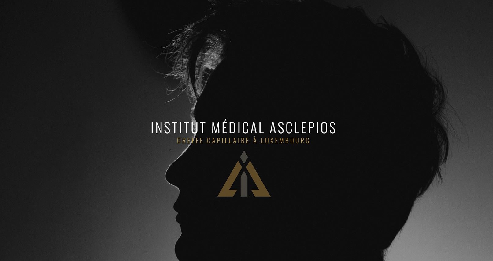 Capture d'écran du site vitrine Institut Asclépios